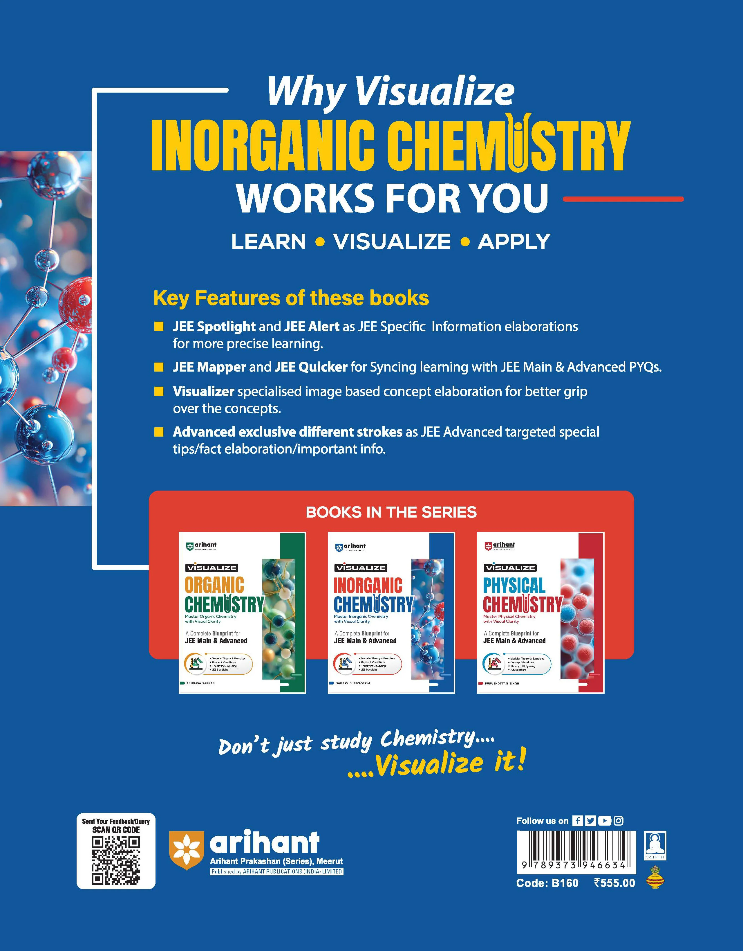 Visualize Inorganic Chemistry for JEE Main & Advanced 2027 | Complete JEE Blueprint with Concept Visualizers, Modular Theory & Exercises, Theory–PYQ Syncing & JEE Spotlight | Gaurav Shrivastava - Image 12