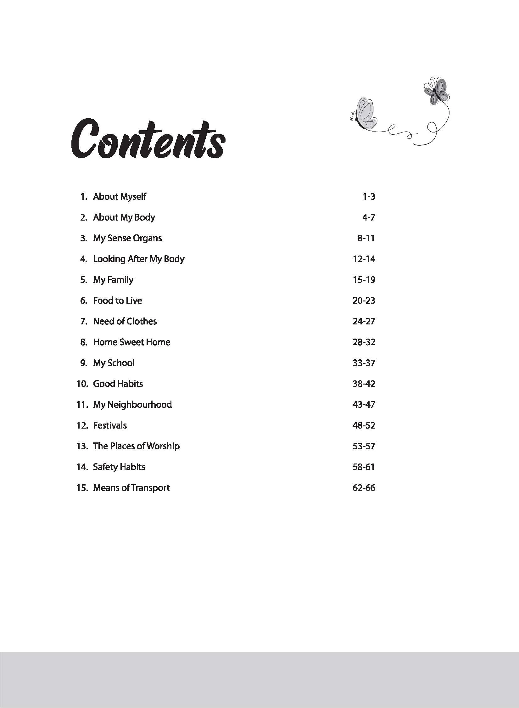 Work book Environmental Studies Class 1 - Image 3